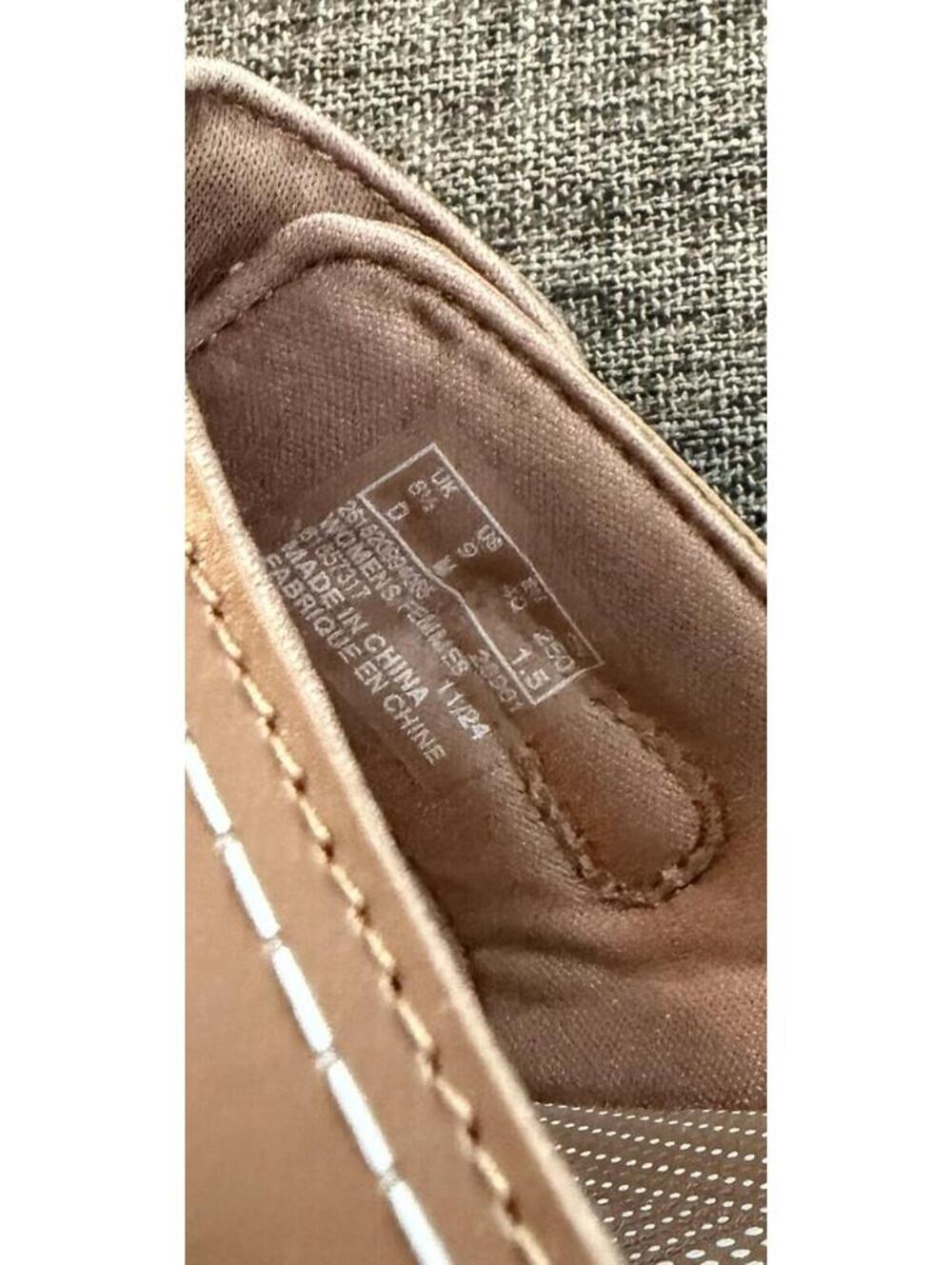 Clarks Women Cloudsteppers Breeze Maye Beige Slip On Sandals Womens Size 9 - Picture 6 of 12